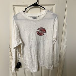 SOLD long sleeve shirt with “Crab island Florida, 1984” writing with sea turtle